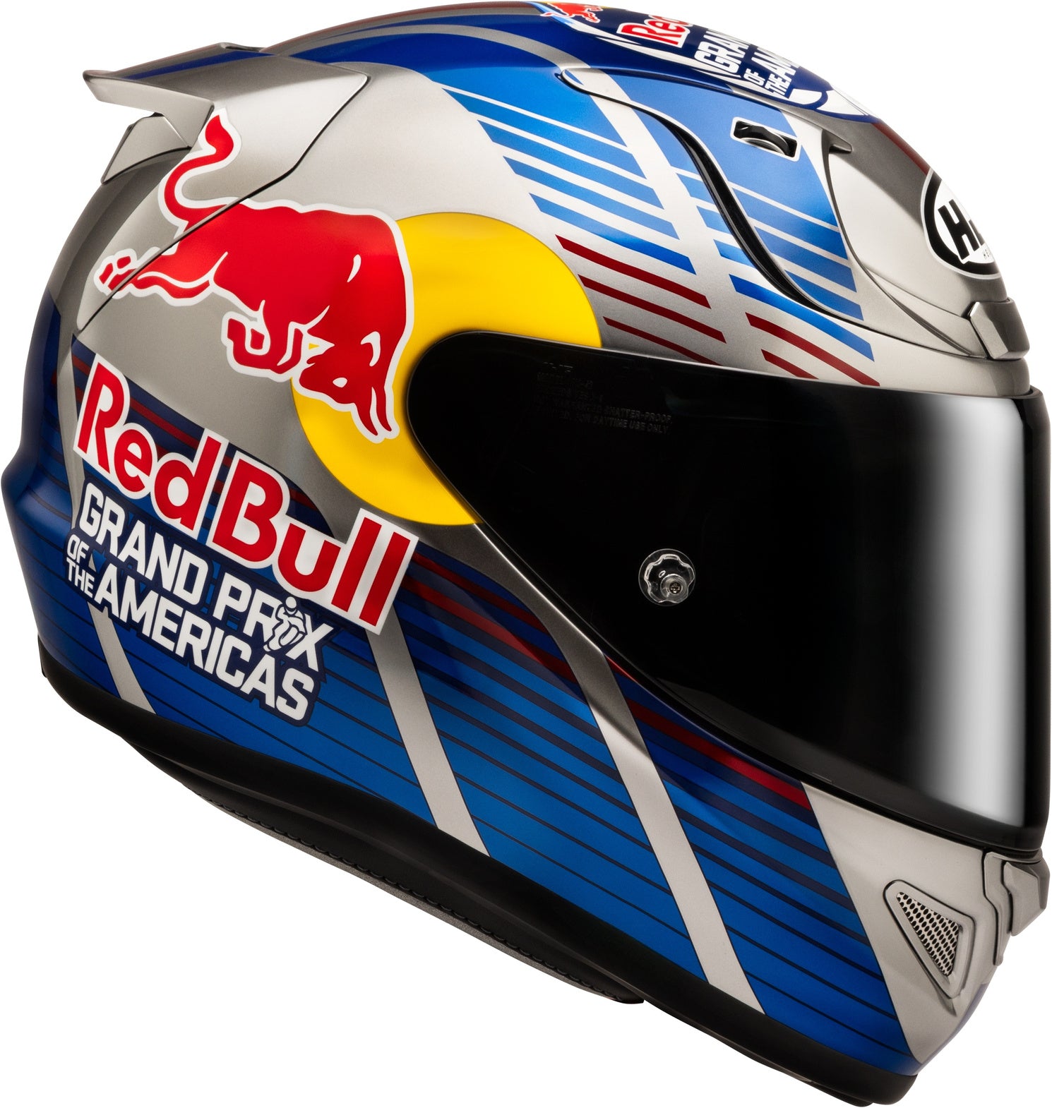 Full-Face Motorcycle Helmet Hjc Rpha 12 P.I.M. Evo (Carbon-Aramid/Fiberglass/Natural Fiber) Mc21 Red Bull Austin Gp 2 Size 09 L