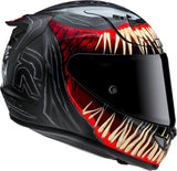 Full-Face Motorcycle Helmet Hjc Rpha 12 P.I.M. Evo (Carbon-Aramid/Fiberglass/Natural Fiber) Mc1Sf Venom 3 Marvel Size 09 L
