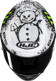 Integralhelm Für Motorrad Hjc Rpha 1 V2 Carbon P.I.M. Plus (Carbon/Aramid/Glass Fiber) Mc10Sf Snow Diablo Grösse 06 Xs