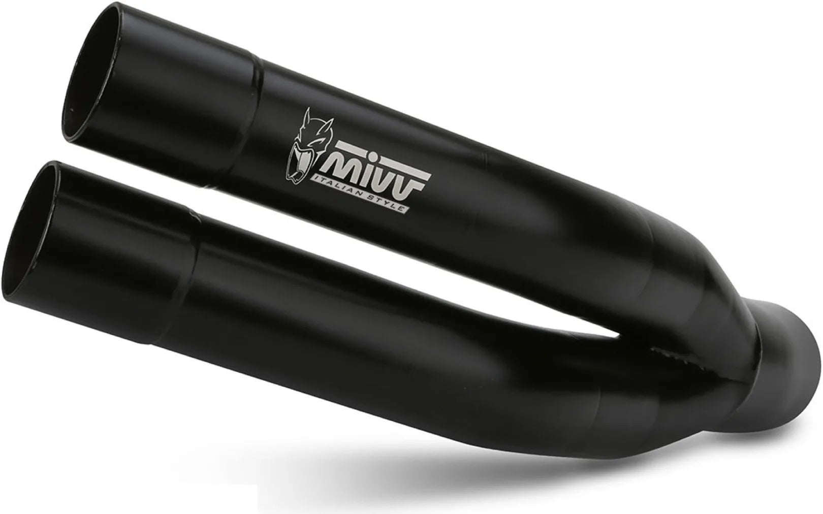 Auspuffendstück Mit Geräuschzulassung Double Gun Stahl Schwarz - Mivv Kompatibel Mit Suzuki Gladius (2009-2015)