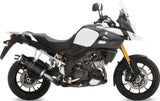 Auspuffendstück Mit Geräuschzulassung Dakar Stahl Schwarz - Mivv Kompatibel Mit Suzuki V-Strom 1050 (2020-2024)