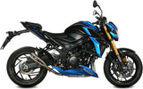 Auspuffendstück Ohne Katalysator Und Ohne Geräuschzulassung Double Gun Edelstahl - Mivv Kompatibel Mit Suzuki Gsx-S 750 (2017-2020)