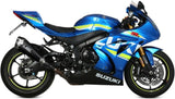 Auspuffendstück Mit Geräuschzulassung Delta Race Stahl Schwarz Carbon - Mivv Kompatibel Mit Suzuki Gsx-R 1000 (2017-2020)