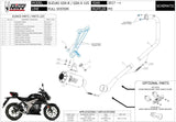 Komplette Auspuffanlage Ohne Katalysator Und Ohne Geräuschzulassung Mk3 Edelstahl - Mivv Kompatibel Mit Suzuki Gsx-R 125 (2017-2020)