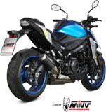 Auspuffendstück Mit Geräuschzulassung Mk3 Carbon - Mivv Kompatibel Mit Suzuki Gsx-S 1000 (2021-2024)