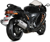 Doppelauspuffanlage Mit Geräuschzulassung Speed Edge Titan Schwarz Carbon - Mivv Kompatibel Mit Suzuki Gsx-R 1300 Hayabusa (2021-2024)