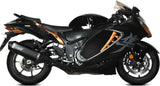 Doppelauspuffanlage Mit Geräuschzulassung Speed Edge Titan Carbon - Mivv Kompatibel Mit Suzuki Gsx-R 1300 Hayabusa (2021-2024)