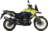 Auspuffendstück Mit Geräuschzulassung Speed Edge Stahl Schwarz Carbon - Mivv Kompatibel Mit Suzuki V-Strom 800 Se (2023-2024)