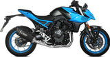 Komplette Abgasanlage Mit Katalysator Und Geräuschzulassung Sr-1 Stahl Schwarz - Mivv Kompatibel Mit Suzuki Gsx 8S (2022-2024)