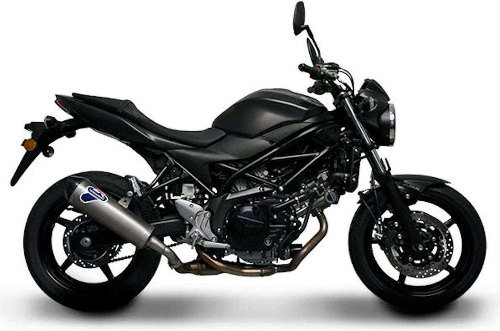 Auspuffendstück Mit Geräuschzulassung Relevance Edelstahl Carbon Cap - Termignoni Kompatibel Mit Suzuki Sv 650 (2016-2019)