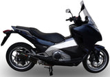Auspuffendstück Mit Geräuschzulassung Furore Alu Schwarz - Gpr Kompatibel Mit Honda Integra 700 (2012-2013)