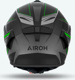 Integralhelm Für Motorrad Airoh Spark 2 - Sp2Sh33 Thermoplastic Hrt Mattgrün Shadow Grösse Xxl