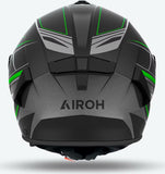 Full-Face Motorcycle Helmet Airoh Spark 2 - Sp2Sh33 Thermoplastic Hrt Matte Green Shadow Size S