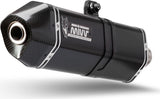 Exhaust Tip With Noise Certification Speed Edge Steel Black Carbon - Mivv Compatible With Suzuki Dl 1000 V-Strom (2014-2020)