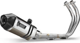Komplette Abgasanlage Mit Katalysator Und Geräuschzulassung Speed Edge Edelstahl Carbon - Mivv Kompatibel Mit Yamaha Tracer 700 (2016-2024)