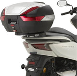 Motorradkoffer Monokey Trekker Aluminium Schwarz 52 Lt Trekker Aluminium - Givi Kompatibel Mit Honda Forza 300 Abs (2013-2017)