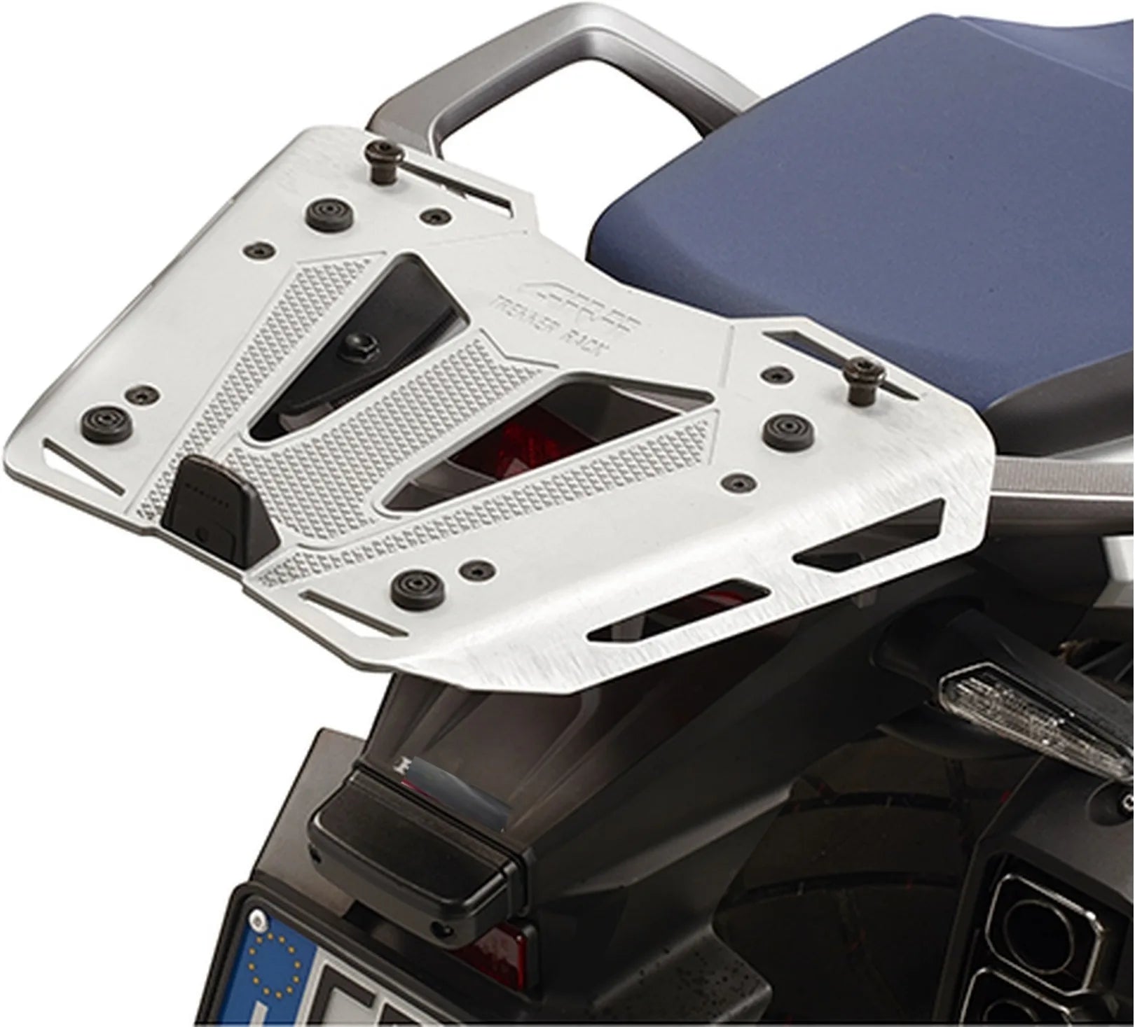 Motorradkoffer Monolock Schwarz Tech 30 Lt Technopolymer - Givi Kompatibel Mit Honda Crf 1000 L Africa Twin (2016-2017)