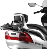 Motorradkoffer Monokey Schwarz 40 Lt Technopolymer - Givi Kompatibel Mit Suzuki An 250 - 400 Burgman (2003-2006)