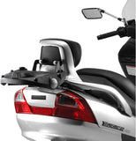Monokey Black Tech Top Case - 40 Lt Technopolymer - Givi Compatible With Suzuki An 250 - 400 Burgman (2003-2006)