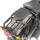 Monokey Trekker Alaska Black Aluminium Top Case - 56 Lt Trekker Alaska Aluminium - Givi Compatible With Honda Cmx 500 Rebel (2017-2019)