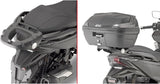 Motorradkoffer Monolock Alpina Aluminium 44 Lt Alpina Aluminium - Givi Kompatibel Mit Honda Forza 125 (2023-2024)