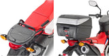 Motorradkoffer Monolock Schwarz 29 Lt Technopolymer - Givi Kompatibel Mit Honda Crf 300 L (2021-2024)