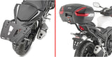 Monolock Blade Black Tech Top Case - 37 Lt Blade Technopolymer - Givi Compatible With Honda Cb 500 Hornet (2024)