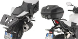 Monokey Trekker Alaska Black Aluminium Top Case - 44 Lt Trekker Alaska Aluminium - Givi Compatible With Honda Cb 1000 Hornet (2025)