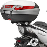 Monokey Trekker Lite Black Top Case - 52 Lt Trekker Lite Technopolymer - Givi Compatible With Yamaha T-Max 530 (2012-2016)