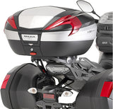 Monolock Black Top Case - 29 Lt Technopolymer - Givi Compatible With Yamaha Mt-09 Tracer (2015-2017)