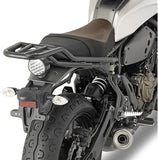 Monolock Black Top Case - 29 Lt Technopolymer - Givi Compatible With Yamaha Xsr 700 (2016-2021)