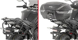 Monokey Carbon Look Top Case - 47 Lt Technopolymer - Givi Compatible With Yamaha Mt-10 (2016-2021)