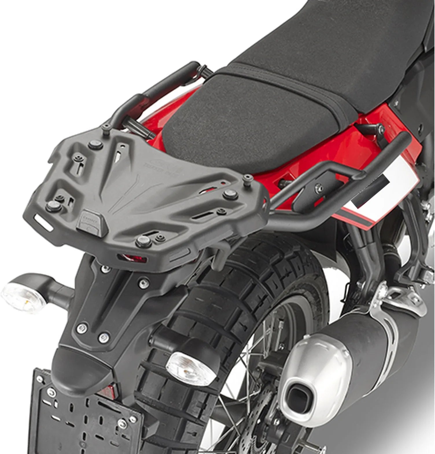 Motorradkoffer Monokey Carbon Look Tech 47 Lt Technopolymer - Givi Kompatibel Mit Yamaha Ténéré 700 (2019-2020)
