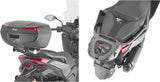 Motorradkoffer Monokey Trekker Aluminium 52 Lt Trekker Aluminium - Givi Kompatibel Mit Yamaha X-Max 125 (2023-2024)