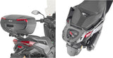Monokey Trekker Aluminium Top Case - 33 Lt Trekker Aluminium - Givi Compatible With Yamaha X-Max 125 (2023-2024)