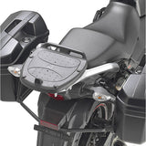 Monokey Trekker Black Aluminium Top Case - 33 Lt Trekker Aluminium - Givi Compatible With Suzuki V-Strom 250 (2017-2021)
