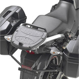 Motorradkoffer Monokey Schwarz 40 Lt Technopolymer - Givi Kompatibel Mit Suzuki V-Strom 250 (2017-2021)