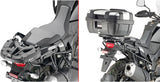 Monolock Blade Black Tech Top Case - 47 Lt Blade Technopolymer - Givi Compatible With Suzuki V-Strom 1050 - Xt - Se (2020-2024)