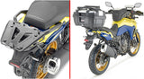 Monolock Black Tech Top Case - 30 Lt C30Nt Technopolymer - Givi Compatible With Suzuki V-Strom 800 De (2023-2024)