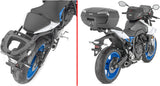 Monolock Blade Black Top Case - 47 Lt Blade Technopolymer - Givi Compatible With Suzuki Gsx 8S (2023-2024)