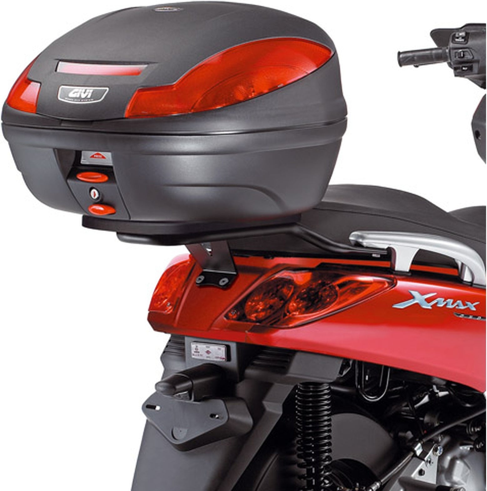 Monolock Blade Black Top Case - 47 Lt Blade Technopolymer - Givi Compatible With Mbk Skycruiser 125 (2005-2009)