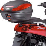 Monolock Simply Iv Black Tech Top Case - 45 Lt Simply Iv Technopolymer - Givi Compatible With Yamaha X-Max 125 - 250 (2005-2009)