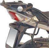 Monokey Trekker Outback Evo Smart Black Aluminium Top Case - 42 Lt Trekker Outback Evo Smart Aluminium - Givi Compatible With Yamaha Fjr 1300 (2013-2020)