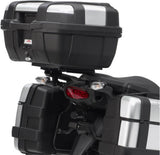 Monokey Carbon Look Tech Top Case - 47 Lt Technopolymer - Givi Compatible With Kawasaki Versys 1000 (2012-2014)