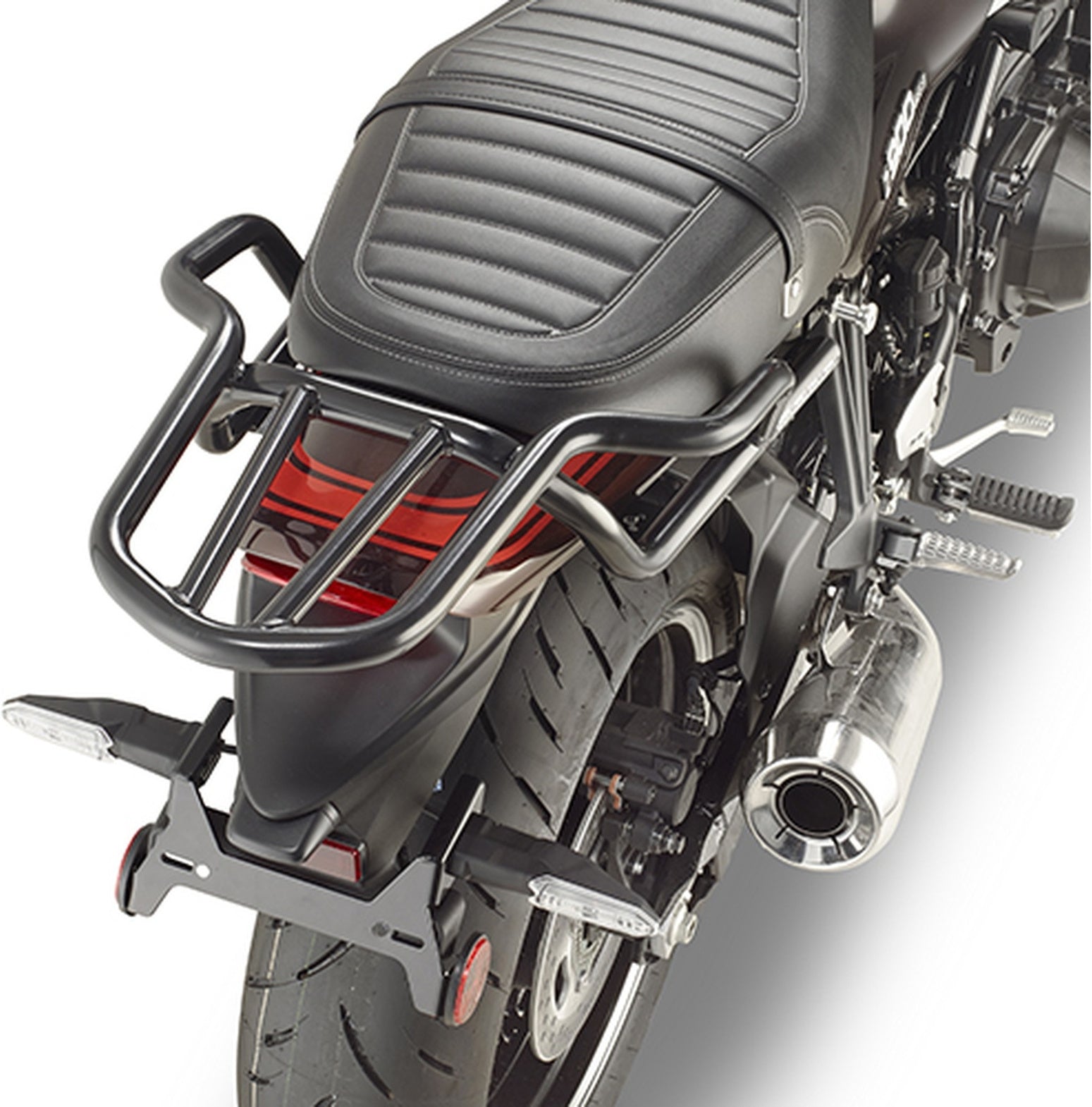 Motorradkoffer Monokey Trekker Dolomiti Aluminium Schwarz 46 Lt Trekker Dolomiti Aluminium - Givi Kompatibel Mit Kawasaki Z 900 Rs (2018-2024)