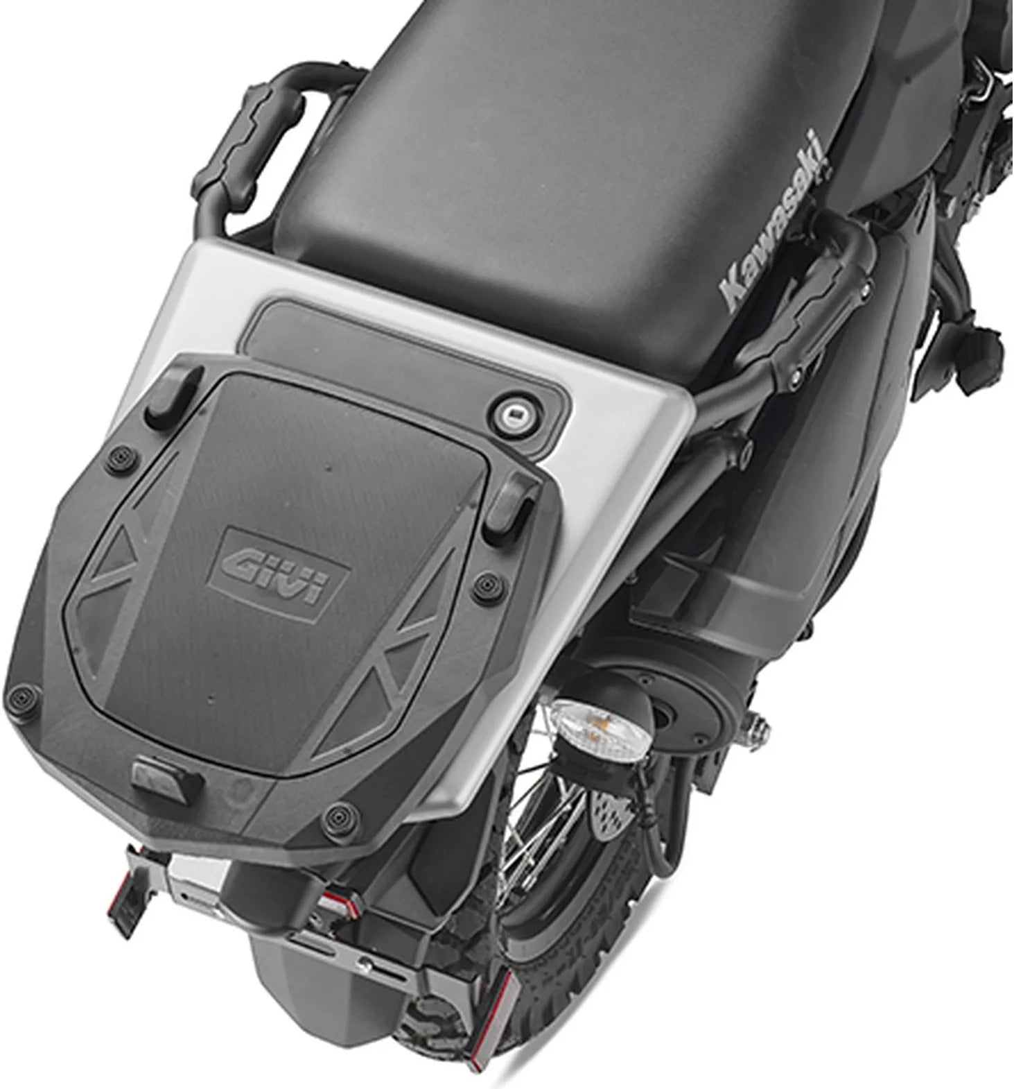 Motorradkoffer Monokey Trekker Alaska Aluminium 56 Lt Trekker Alaska Aluminium - Givi Kompatibel Mit Kawasaki Klr 650 - S (2023-2024)