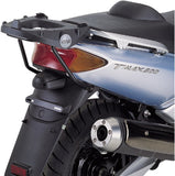 Monokey Trekker Outback Evo Smart Black Aluminium Top Case - 58 Lt Trekker Outback Evo Smart Aluminium - Givi Compatible With Yamaha T-Max 500 (2001-2007)