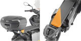 Motorradkoffer Monolock Simply Iv Schwarz 45 Lt Simply Iv Technopolymer - Givi Kompatibel Mit Bmw Ce 04 (2022-2024)