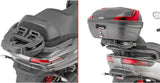 Motorradkoffer Monokey Trekker Outback Evo Smart Aluminium 42 Lt Trekker Outback Evo Smart Aluminium - Givi Kompatibel Mit Piaggio Mp3 350 - 400 - 500 Sport (2018-2021)