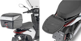 Motorradkoffer Monolock Schwarz Tech 29 Lt Technopolymer - Givi Kompatibel Mit Piaggio 1 (2021-2023)